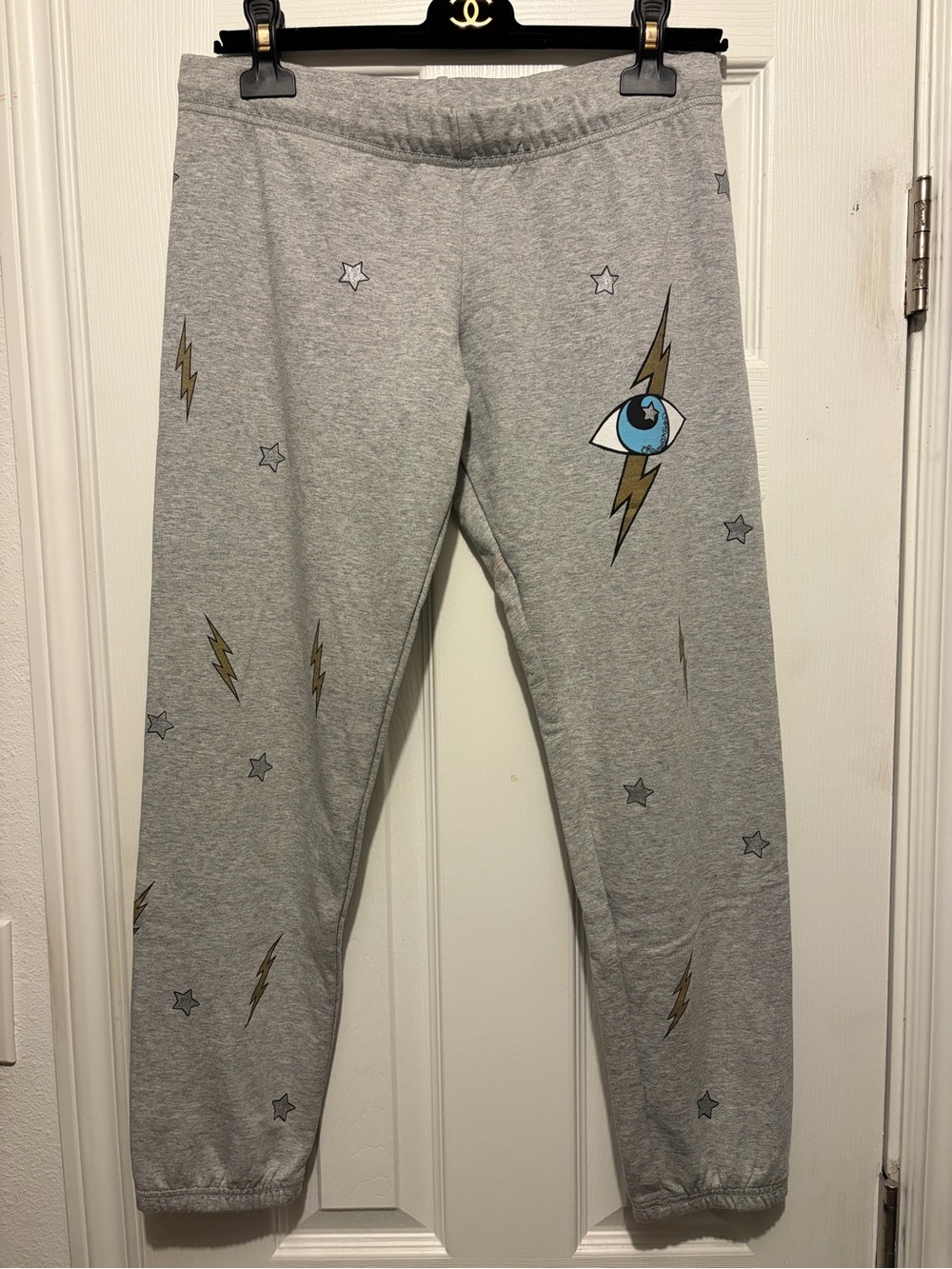 Lauren Moshi Alana Lightning Bolt Eye Sweatpants